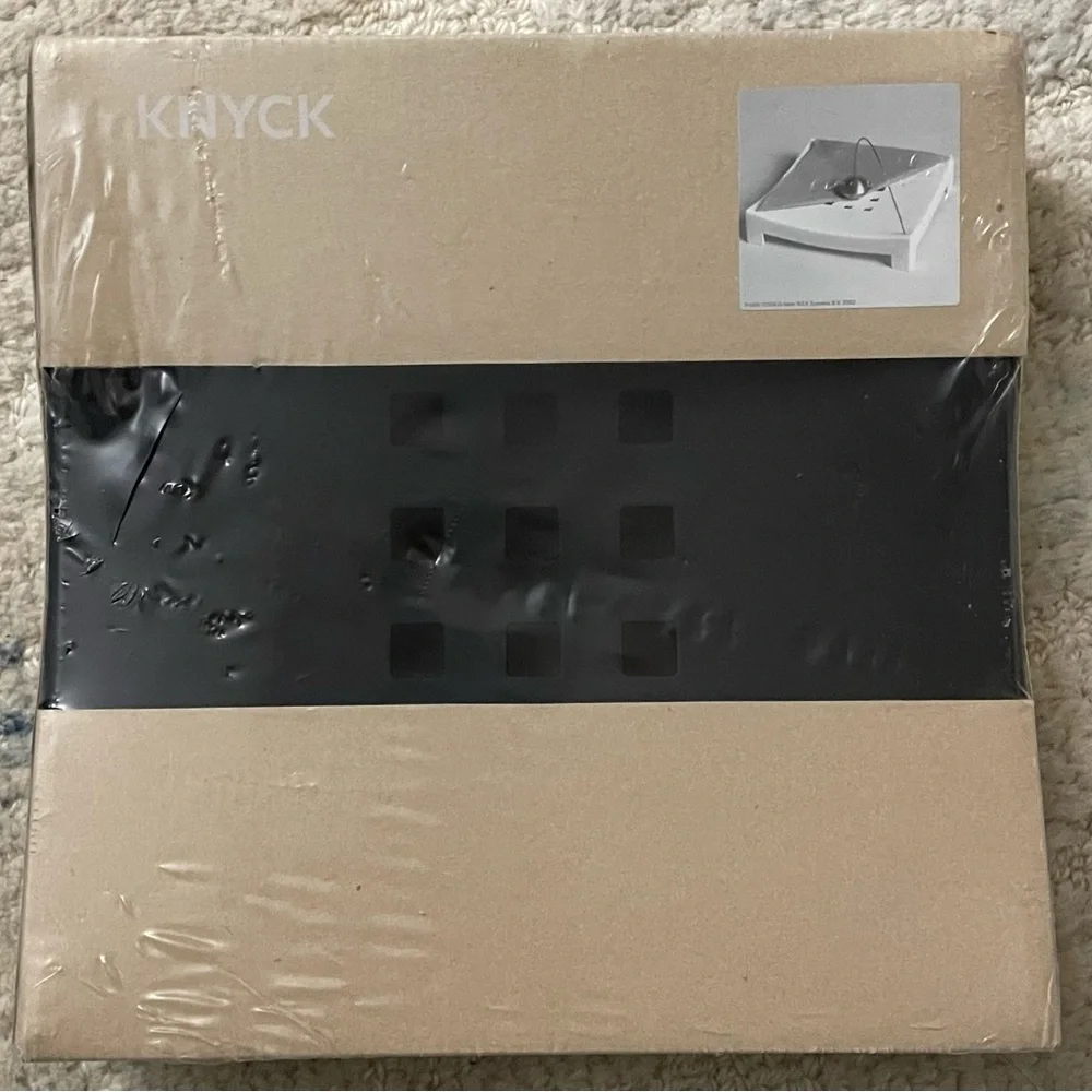 Brand New IKEA KNYCK Black napkin Storage holder